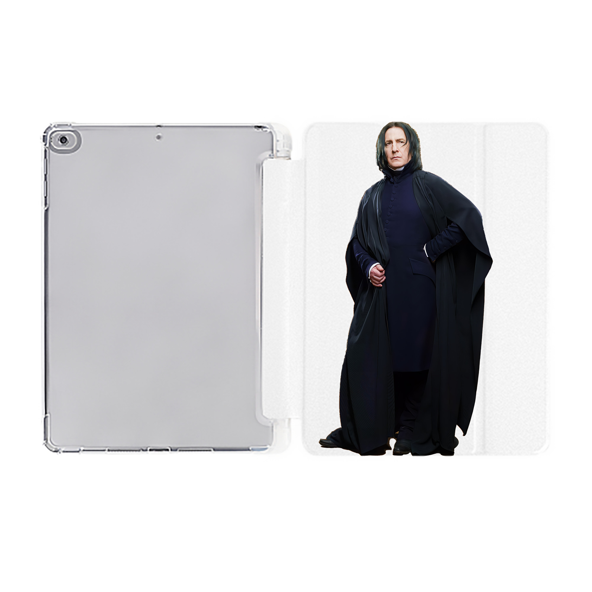（画像用） Harry Potter ハリー・ポッターシリーズ IPad ケース ペン収納付き 三つ折りスタンド PUレザー×シリコン 対応機種9.5/10.5/10.9インチ